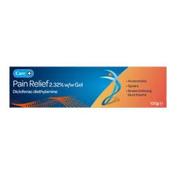 Care Pain Relief Diclofenac 2.32% Gel 100g