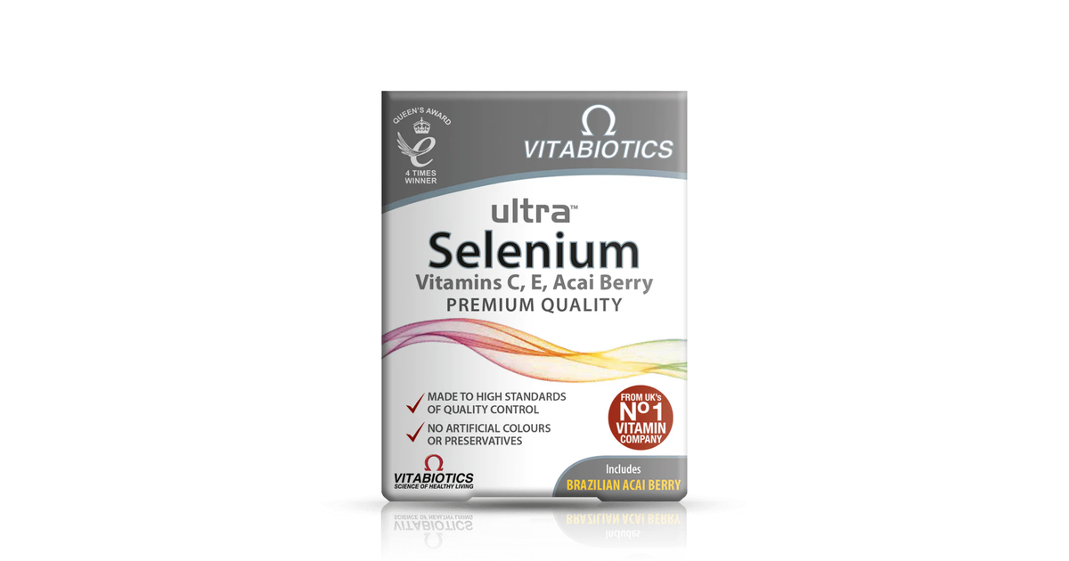 Vitabiotics Ultra Selenium Tablets 30 Pack | Weldricks Pharmacy