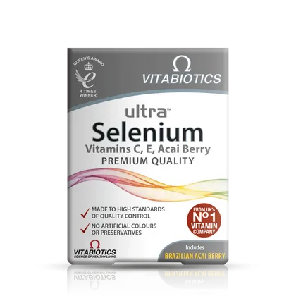 Vitabiotics Ultra Selenium Tablets Pack of 30
