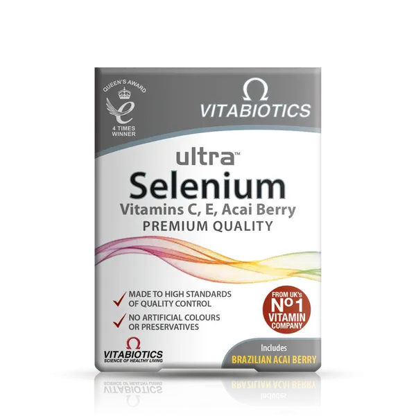 Vitabiotics Ultra Selenium Tablets Pack of 30