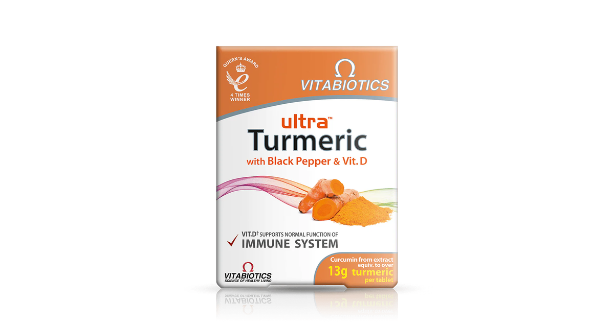 Vitabiotics Ultra Turmeric Tablets 60 Pack | Weldricks Pharmacy