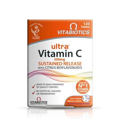 Vitabiotics Ultra Vitamin C Tablets Pack of 120