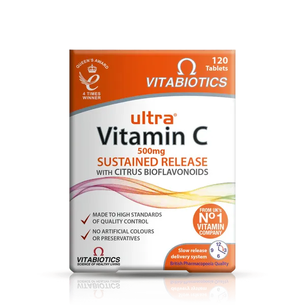 Vitabiotics Ultra Vitamin C Tablets Pack of 120