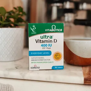 Vitabiotics Ultra Vitamin D3 400iu Tablets Pack of 96