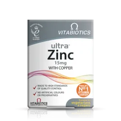 Vitabiotics Ultra Zinc Tablets Pack of 60