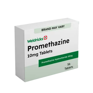Promethazine Hydrochloride 10mg Tablets Pack of 56