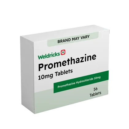 Promethazine Hydrochloride 10mg Tablets Pack of 56