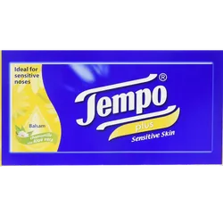 Tempo Tissue Single Box Aloe Pack of 80