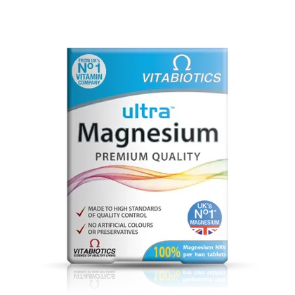 Vitabiotics Ultra Magnesium Tablets Pack of 60