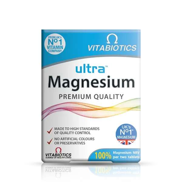 Vitabiotics Ultra Magnesium Tablets Pack of 60