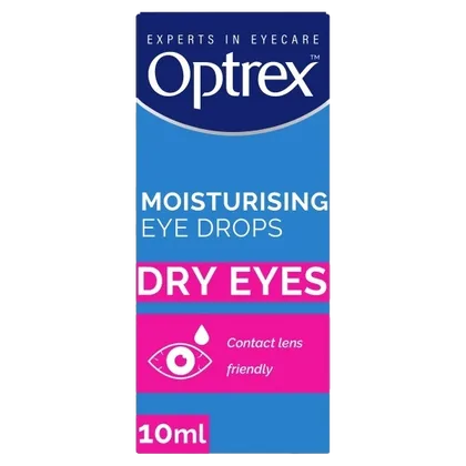 Optrex Moisturising Eye Drops Dry Eyes 10ml