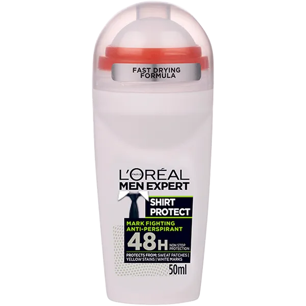 L'Oreal Men Expert Shirt Protect Roll-On Deodorant 50ml