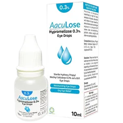 AacuLose Hypromellose 0.3% Eye Drops 10ml