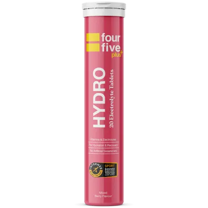 FourFive Hydro Mixed Berry Effervescent Tablets Pack of 20