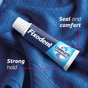 Fixodent Complete Strong Hold Denture Adhesive Fresh 70g