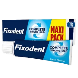 Fixodent Complete Strong Hold Denture Adhesive Fresh 70g