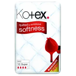 Kotex Maxi Towels Super Pack of 16