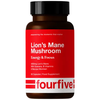 FourFive Lion's Mane Mushroom Capsules Pack of 60