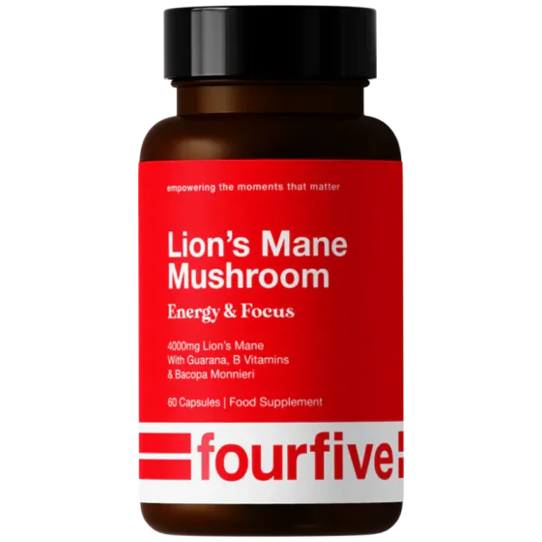 FourFive Lion's Mane Mushroom Capsules Pack of 60