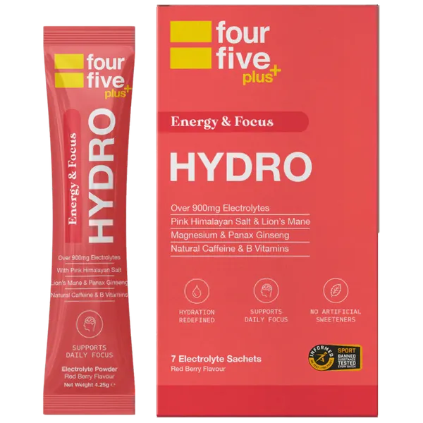 FourFive Energy & Focus Hydro Sachets Pack of 7