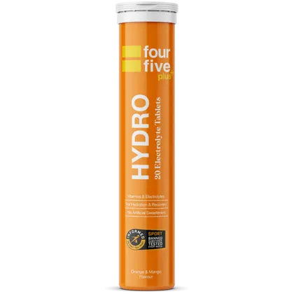 FourFive Hydro Orange & Mango Effervescent Tablets Pack of 20