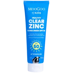 MooGoo Kids Clear Zinc Sunscreen SPF50 120g