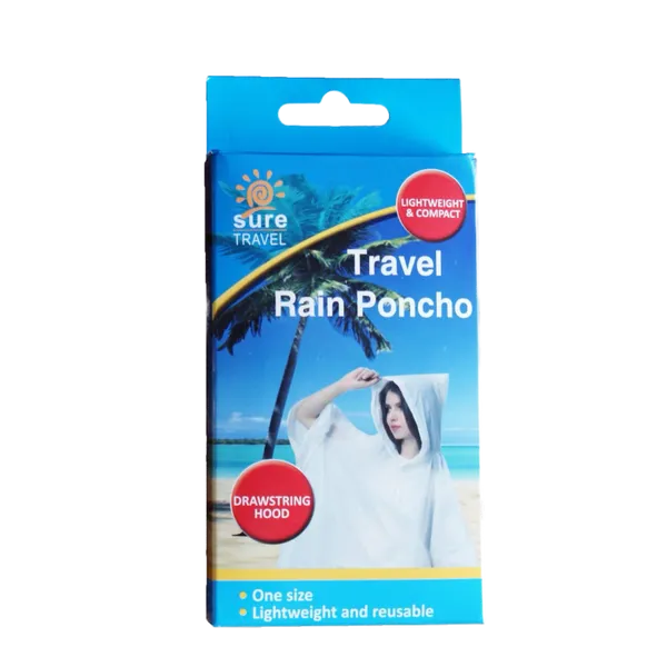Sure Travel Rain Poncho