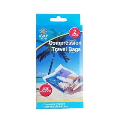 Sure Travel Compression Travel Bags Pack of 2