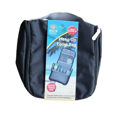 Sure Travel Hang Up Toilet Bag