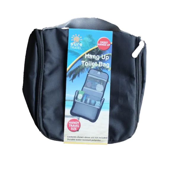 Sure Travel Hang Up Toilet Bag