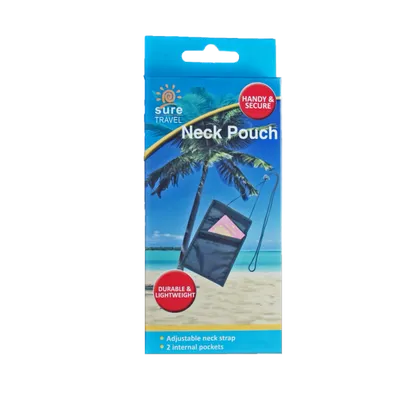 Sure Travel Security Neck Pouch