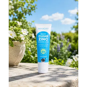 MooGoo Clear Zinc Sunscreen SPF50 120g