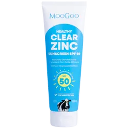 MooGoo Clear Zinc Sunscreen SPF50 120g