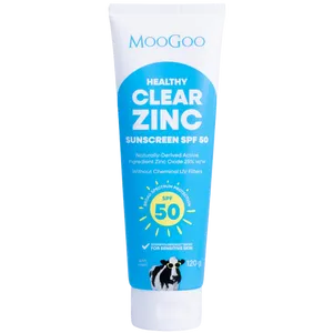 MooGoo Clear Zinc Sunscreen SPF50 120g