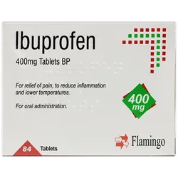 Ibuprofen Tablets 400mg Pack of 84