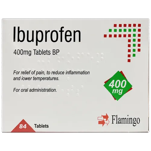 Ibuprofen Tablets 400mg Pack of 84