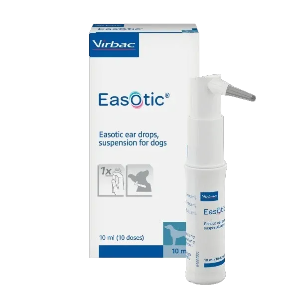 EasOtic Ear Drops Suspension for Dogs 10ml