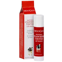 MooGoo Strawberry Tinted Lip Balm 5g