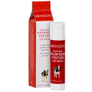 MooGoo Strawberry Tinted Lip Balm 5g