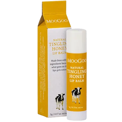 MooGoo Tingling Honey Lip Balm 5g