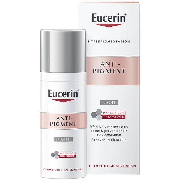 Eucerin Anti-Pigment Night Cream 50ml (Includes FREE ChapStick Lip Balm*)