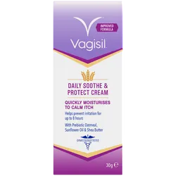 Vagisil Daily Soothe & Protect Oatmeal Cream 30g