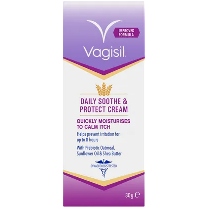 Vagisil Daily Soothe & Protect Oatmeal Cream 30g