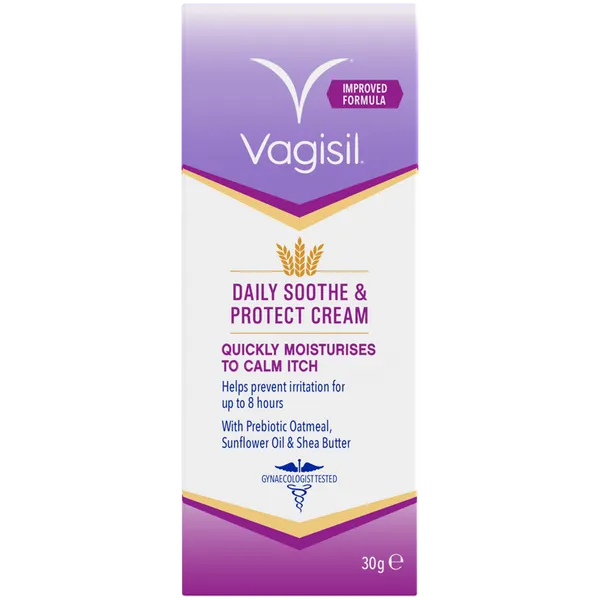 Vagisil Daily Soothe & Protect Oatmeal Cream 30g