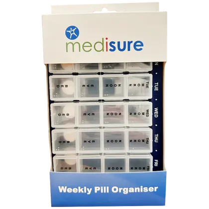 Medisure Weekly Pill Organiser