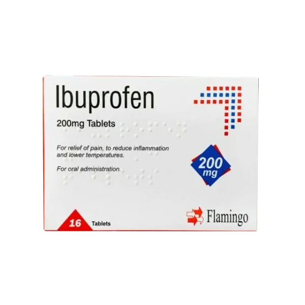 Ibuprofen 200mg Tablets Pack of 16