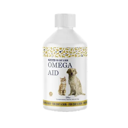Swedencare Omega Aid Complementary Feed for Cats & Dogs 250ml