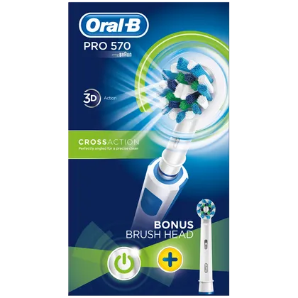Oral B Pro 570 Cross Action Electric Toothbrush