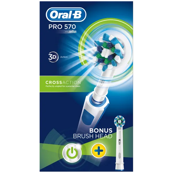 Oral B Pro 570 Cross Action Electric Toothbrush