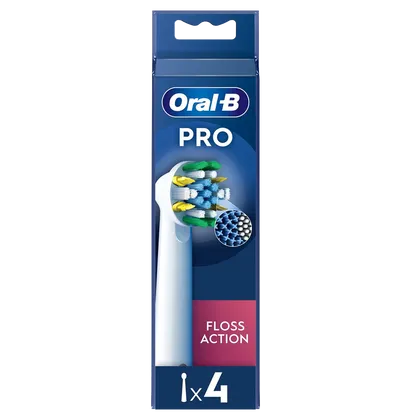 Oral B Pro Floss Action Replacement Brush Heads Pack of 4